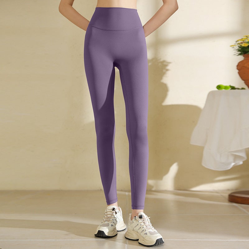 Yoga Pants 4.0 Pilates High Waist Fitness Yoga Pants Hip Naked High Elastic No Embarrassment Line - Image 1